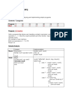 Subject: PRF192-PFC Workshop 02: Objectives