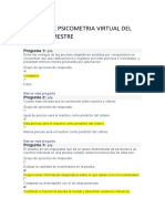 Examen de Psicometria Primer Bimestre