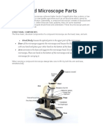 Compound Microscope Parts: Structural Components