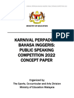 Public Speaking Competition 2022 Concept Paper