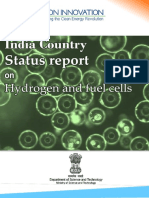 India Country Status Report On Hydrogen and Fuel Cell