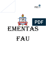 Ementas Fau