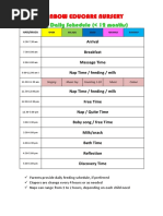 Jadual Aktiviti Harian