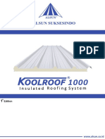 Pt. Alsun Suksesindo: Roofin G System Insulated