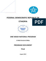 One WASH Program - Final PDF