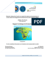 Rapport Final de Formation Séminaire Abidjan Mai 2017