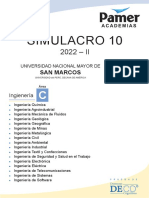 Simulacro 10 - Area C