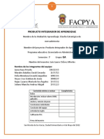 PIA de Diseño Estratégico de Mercadotecnia