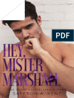 Hey, Mister Marshall (St. Marys Rebels Book 4) (Saffron A. Kent)