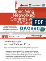 NFMT 11 Specifying Networked Controls With BACnet