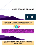 Cualidades Fisicas