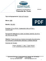 Tutorial Teste Rele ABB REL650 Sub Sobretensao CTC