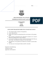 Mid Year Exam Science Form 2 2011 - Latest