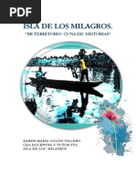 Isla de Los Milagros Mi Territorio Cuna de Historias Libro de Karen Maria Colon Villero Colombia.