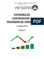 Patrones de Continuación y Reversión de Tendencias