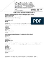 Unit-1 AI MCQ Bank Set-1 - HMG