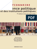 Dictionnaire de La Science Politique Et Des Institutions Politiques by Guy Hermet (Hermet, Guy) - 1