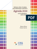 Informe Sobre El Estatus de La Dimension Social de La Agenda 2030 en Los Miembros de La CISS