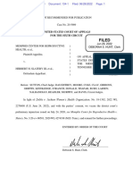 Sixth Circuit Order Vacating PI