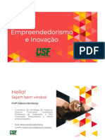 Aula Inaugural - Empreendedorismo e Inovação