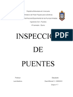 Inspeccion de Puentes Grupo 7