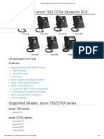 How To Configure Snom 700/ D7XX Series For 3CX