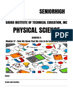 Quarter 4 - Module 17 Physical Science