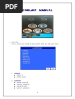 Coolair Manual: 一、Audit Menu