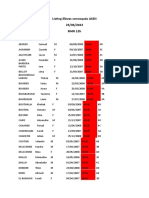 Listing Elève Co NV Que ASSN 3° Et 4°