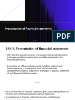 IAS 1-Presenation of Financial Statements