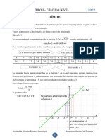 Calculo I - Límite - 2022