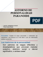 Trastorno de Personalidad Paranoide