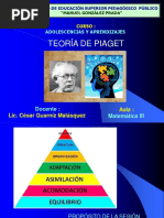 Teoría de Piaget