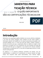 Quão Importante São As Certificações Técnicas em Ti?