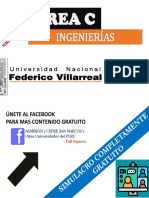 Simulacro Area C Ingenierias Unfv