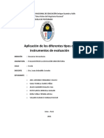 Aplicación de Los Diferentes Tipos de Instrumentos de Evaluación-1