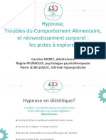 Hypnose TCA Et Reinvestissement Corporel CSO 29 9 17