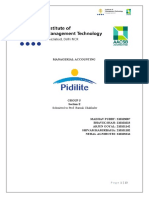 Managerial Accounting: Submitted To Prof. Barnali Chaklader