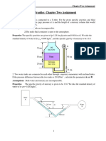 Hydraulics Chapter Two Assignment