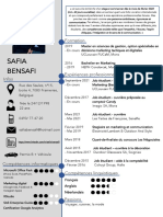 CV Safia Bensafi Explort CEC