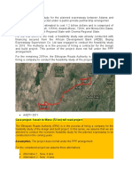 Case Project: Awash To Mieso (72 KM) Toll Road Project