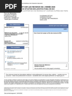 Avis de Situation Declarative A L Impot 2021 Sur Les Revenus 2020 Le 01 06