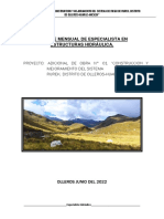 01 Informe de Especialista Hidraulico - JUNIO 2022