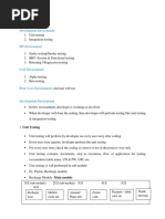 DIT or Dev Environment - Mangesh Sir