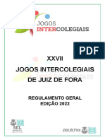 Regulamento Geral 2022 Jogos Intercolegiais