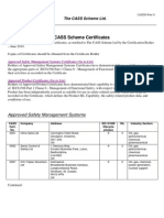 CASS30 Rev 0 - CASS Scheme Certificates