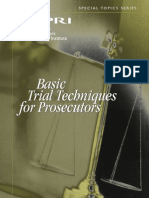 Basic Trial Techniques 