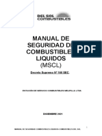 Manual de Seguridad - Combustibles Melipilla