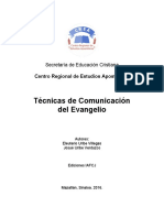 Técnicas de Comunicación Del Evangelio