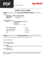 Safety Data Sheet: Product Name: Mobil Dte Oil Heavy Medium